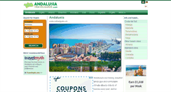 Desktop Screenshot of andalusiatravelguide.com